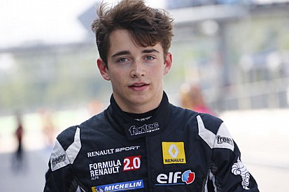 Charles Leclerc in evidenza nei test al Mugello