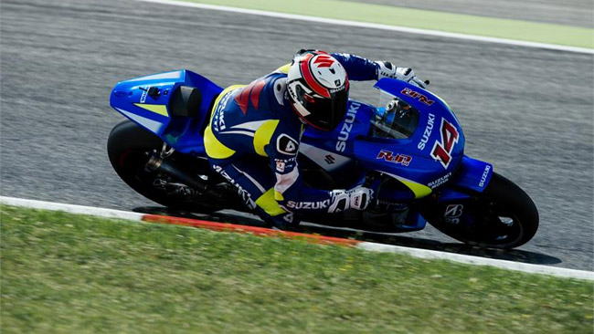 Suzuki: test ad Aragon con la testa a Valencia