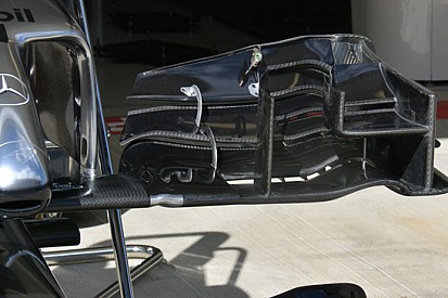 McLaren: nuovo profilo centrale dell'ala anteriore