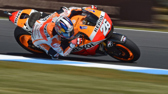Phillip Island, Q1: Pedrosa vola prima della pioggia
