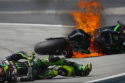 Espargaro infortunato ad un piede: salta le qualifiche