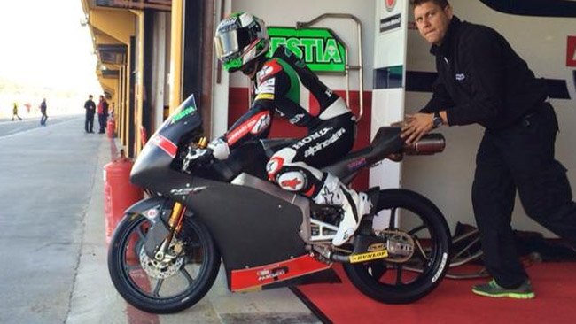 Bastianini inizia a prendere le misure alla Honda
