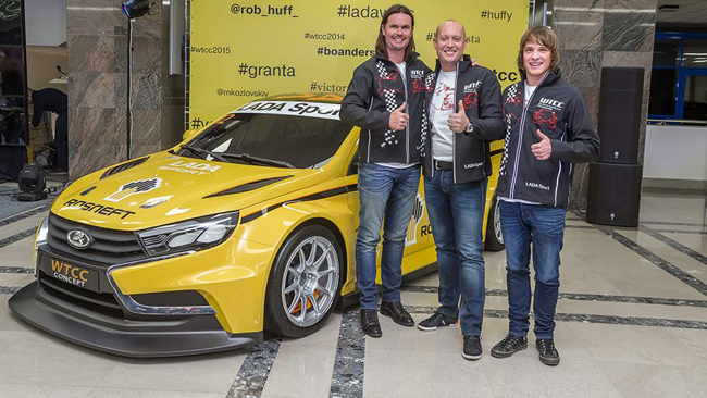 Primo assaggio della Vesta TC1 per i piloti Lada
