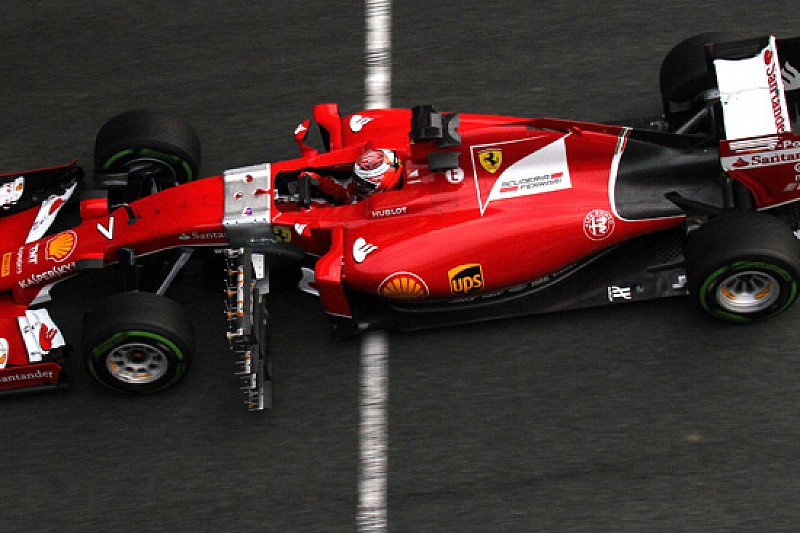 Ferrari: Raikkonen fa delle prove aerodinamiche