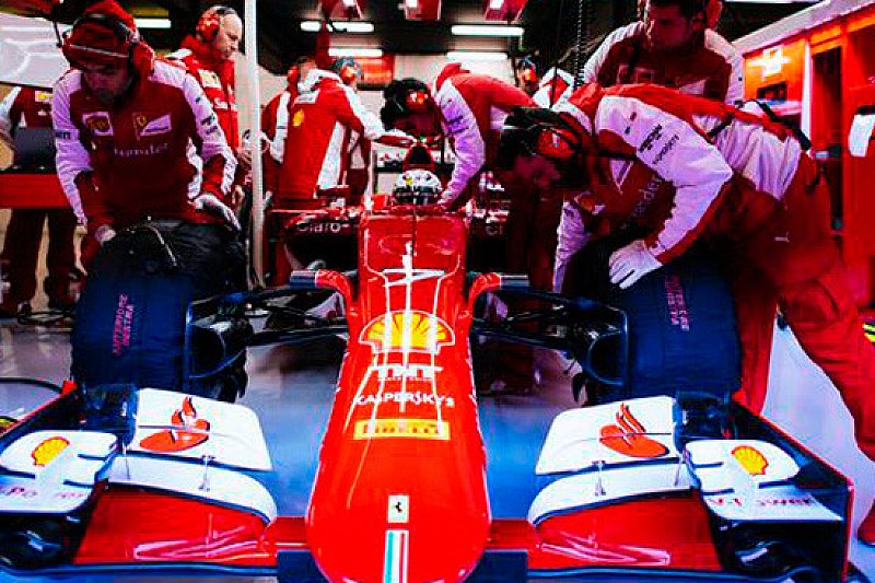 Barcellona, Day 1, Ore 10: la Ferrari prende la vetta