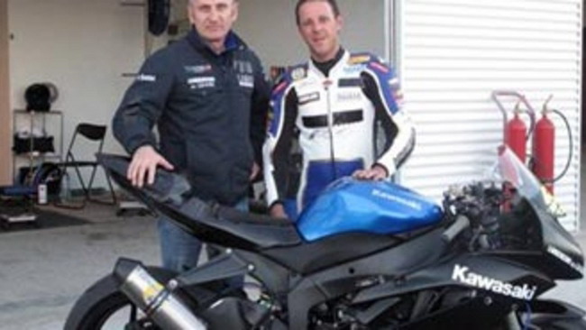 Fabien Foret e la ZX-6R di Lorenzini veloci ad Almeria
