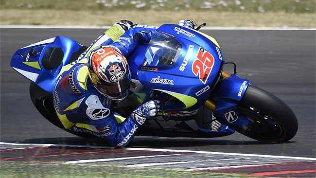 La Suzuki esplora nuove strade nei test di Misano