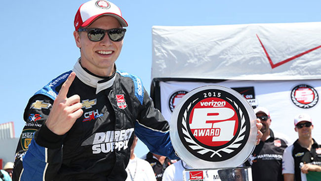 Newgarden coglie la prima pole IndyCar a Milwaukee