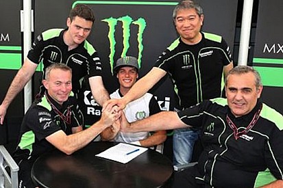 Jordi Tixier in MXGP con Kawasaki nel 2016
