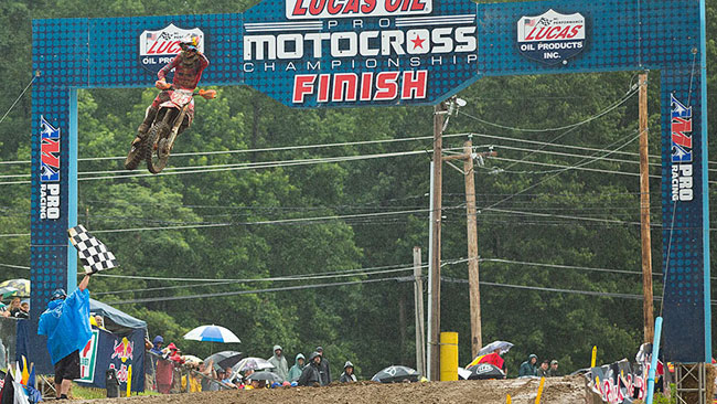 Musquin re della 250 anche nel fango di Budds Creek