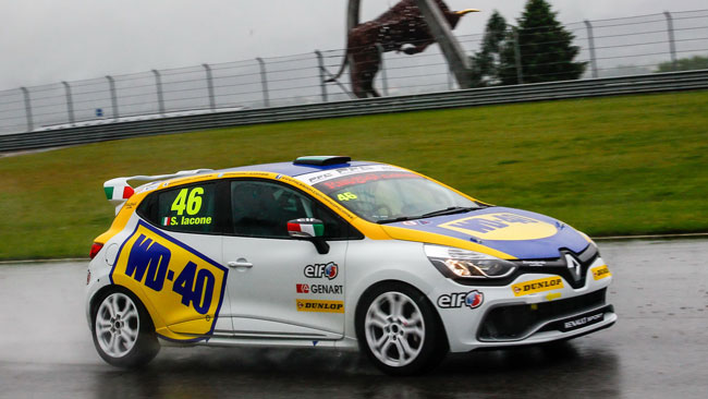 Iacone in pole sotto alla pioggia del Red Bull Ring