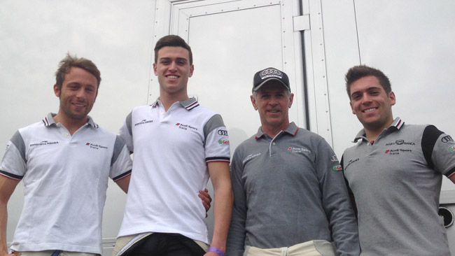 Andrea Amici è la novità 2015 di Audi Sport Italia