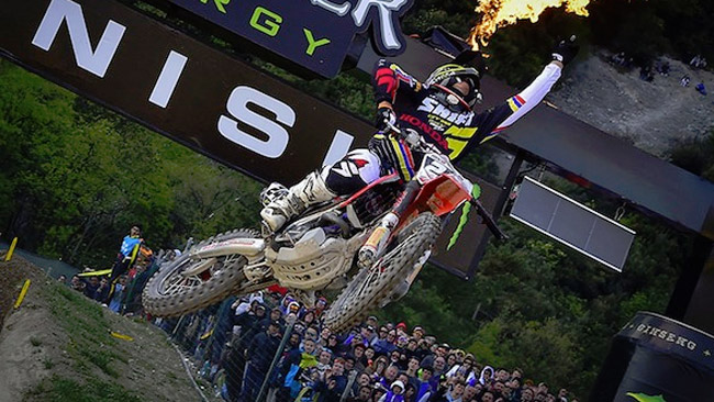 Primo sigillo per Tim Gajser in Trentino