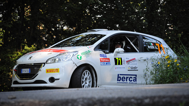 Simone Giordano emozionato per il Monza Rally Show