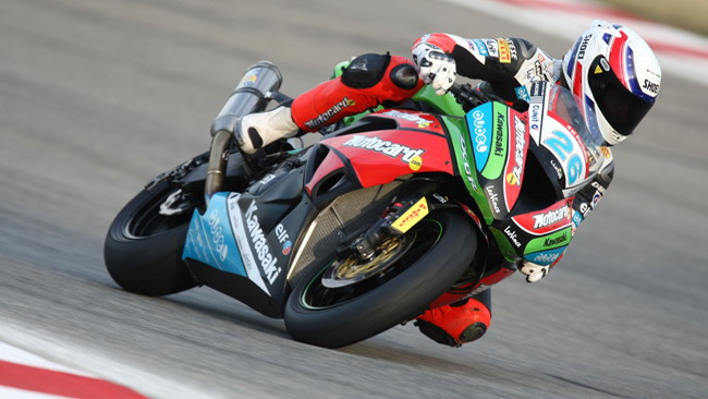 Tre Kawasaki in prima fila a Brno!