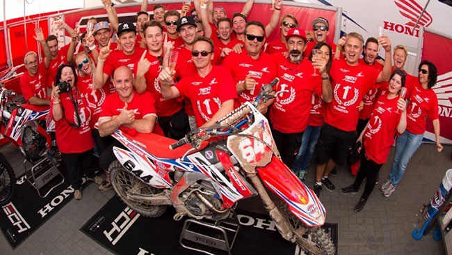 EMX250: Nick Kouwenberg e JTech Honda campioni!