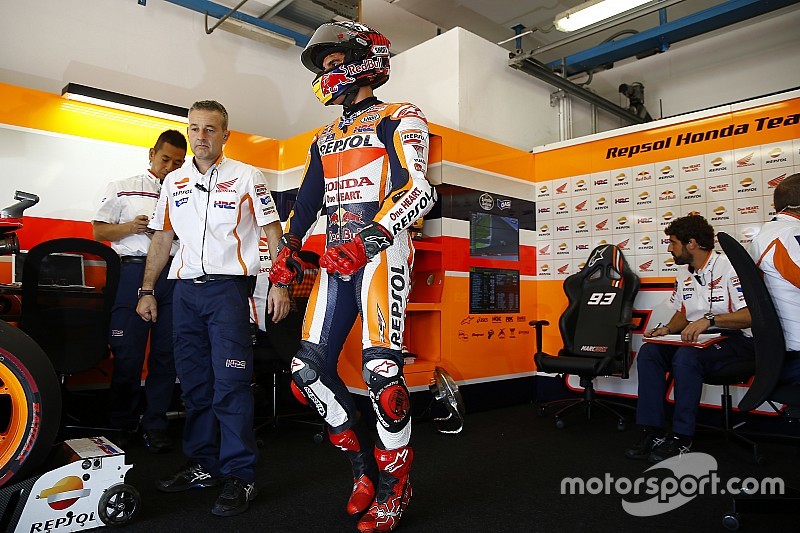 Márquez quería la pole position