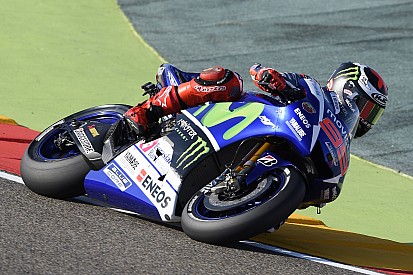 Yamaha qualifies on first and second row in Aragón time attack