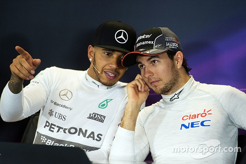 Hamilton bromea con Pérez y Vettel vía Facebook