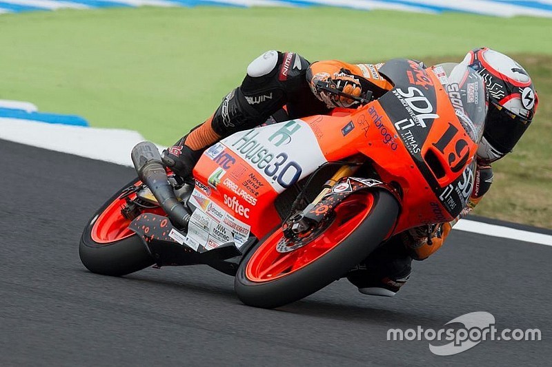 Weekend di Sepang finito per Alessandro Tonucci