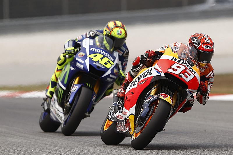 Marquez geschokt door gedrag van Rossi