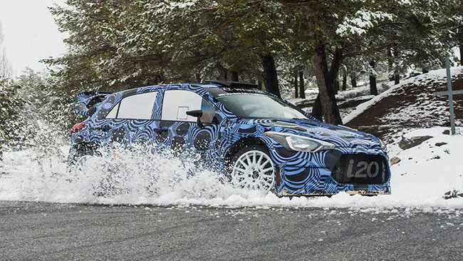 Hyundai, completati i primi esemplari della i20 R5