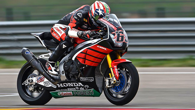 Hayden debutta sulla Honda CBR del team Ten Kate