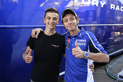 El hermano de Valentino Rossi correrá en Moto2