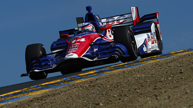 Takuma Sato con A.J. Foyt Enterprises nel 2016