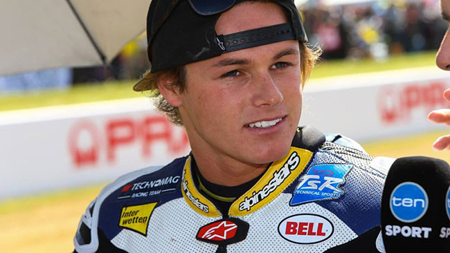 Il team Grillini ufficializza l'ingaggio di Josh Hook