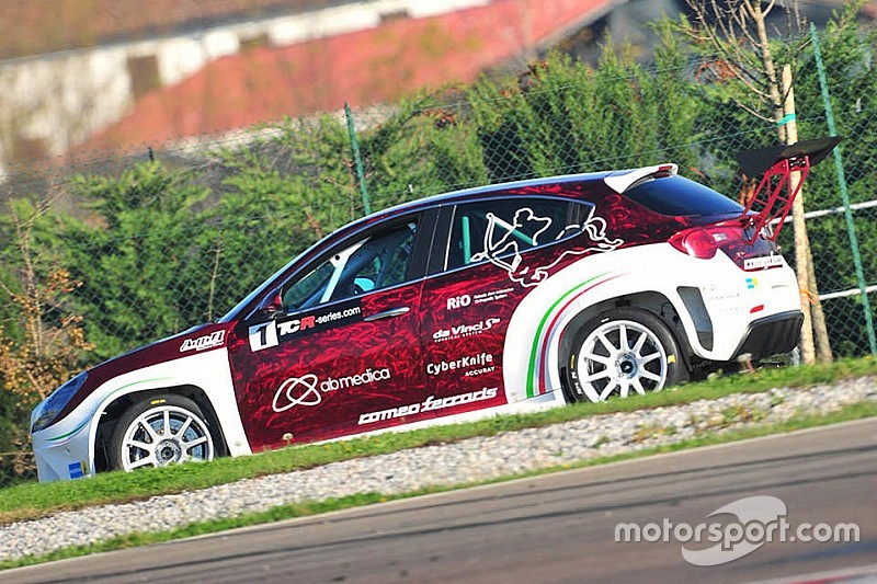 Fabio Marchiafava prova la sua Giulietta TCR