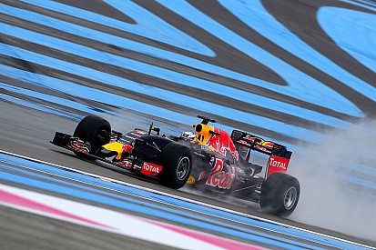 Ricciardo tops first day of wet Pirelli test