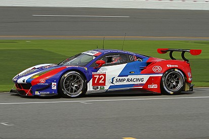 Bruni y Calado en el 488 GTE Nº 72 en Daytona