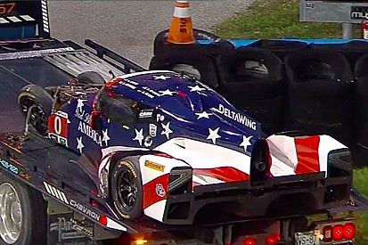Vídeo: DeltaWing acerta protótipo e abandona 24h de Daytona