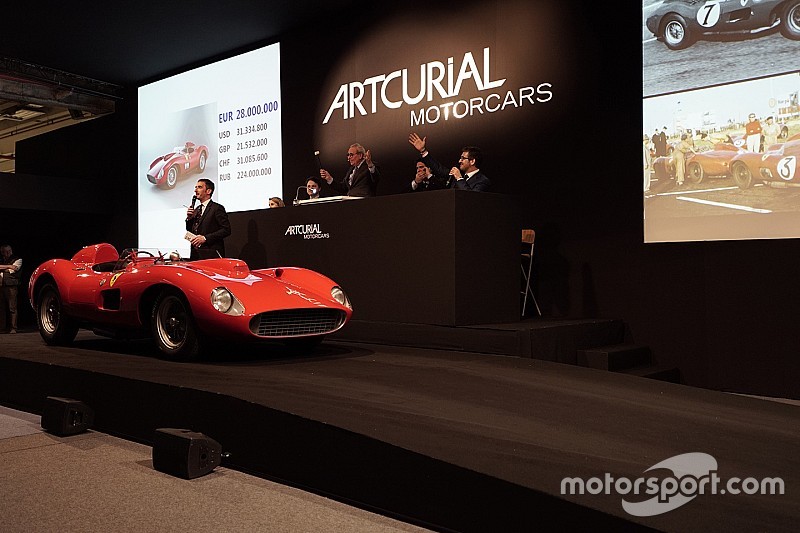 Veilingrecord: Ferrari 335 S Scaglietti verkocht voor 32,1 miljoen euro