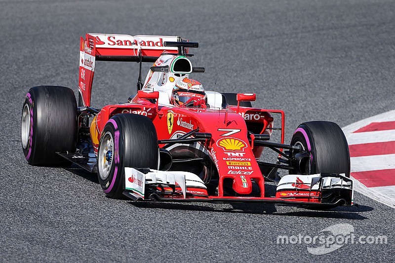 Test Barcellona, Day 4: Raikkonen rimette davanti la Ferrari con le ultra soft