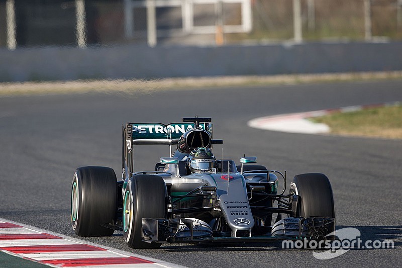 Formel-1-Test in Barcelona: Mercedes zeigt der Konkurrenz, wo es langgeht