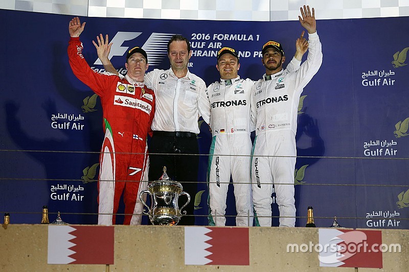 Nico Rosberg nach Sieg in Bahrain: „Fünf Siege, drei Siege, das macht keinen Unterschied.“
