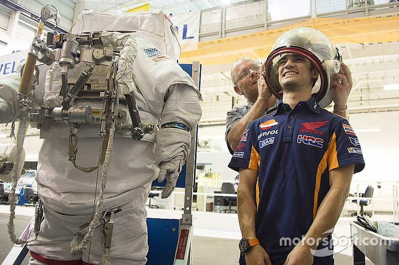 Galería: Pilotos de MotoGP en la NASA