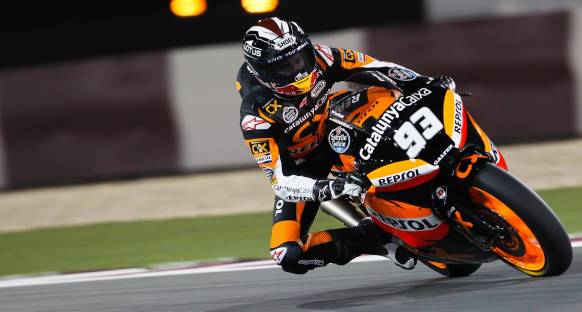 Marc Marquez Moto2 Katar yarışının galibi