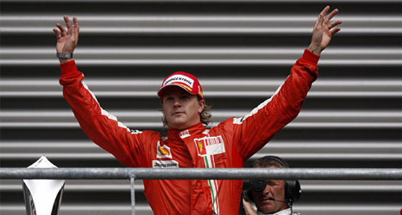 Kimi Raikkonen'in 2007 yılındaki şampiyonluk turu