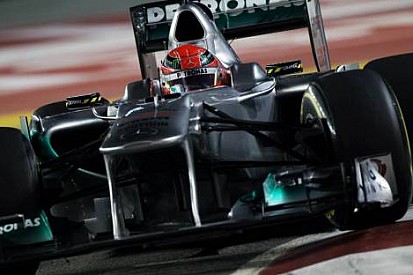 İlk seansdaki bölünmeler Schumacher'in canını sıktı
