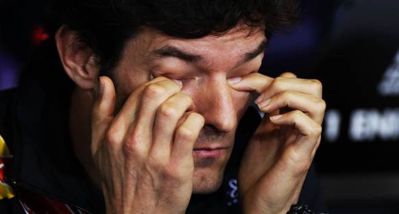 Webber: Sorun lastiklerdeki bozulma