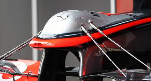 McLaren'in ilginç burnu