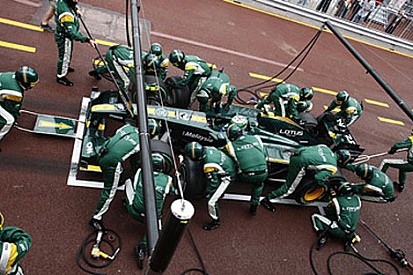 Lotus 10. sırada bitirmek istiyor
