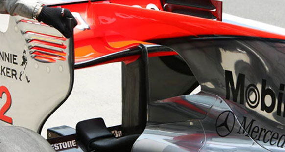 McLaren F-kanal ile büyük kanat arasında ayırım yapamıyor