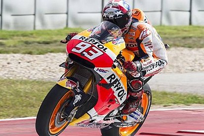Marquez: Ön lastiğim tamamen bitti