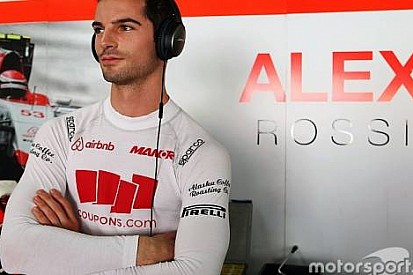 Rossi yedek pilot olarak Manor'a geri döndü