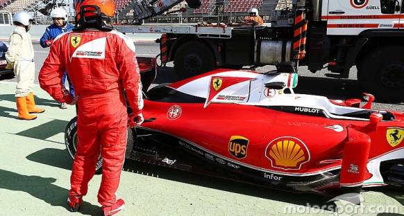 Raikkonen, 'Test arızaları sorun değil'