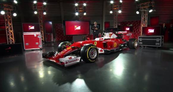 Ve karşınızda Ferrari'nin yeni aracı: SF16-H